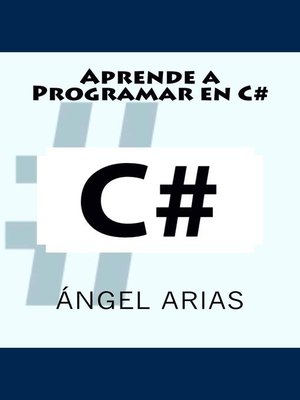 cover image of Aprende a programar  en  C#